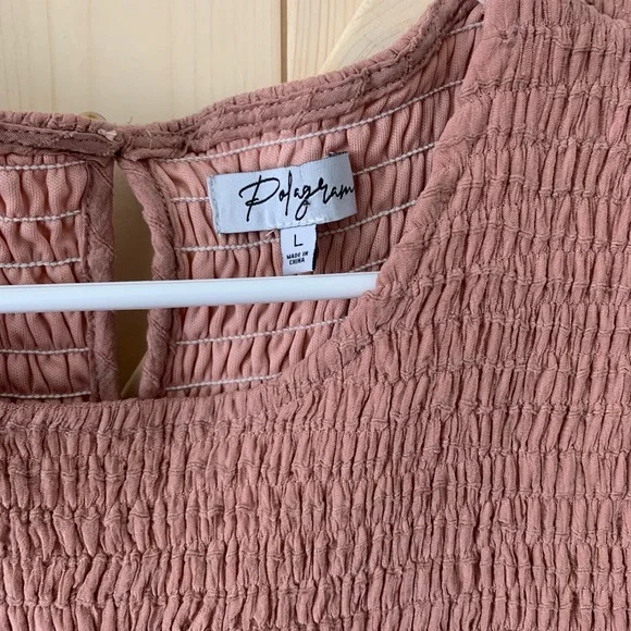 Polagram Smocked Midi Dress - Picture 7 of 11